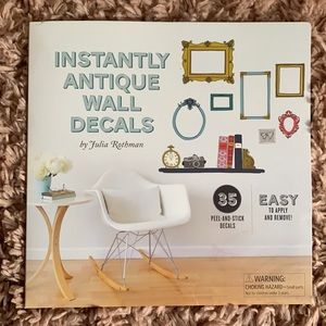 Instantly Antique Wall Decals by Julia Rothman